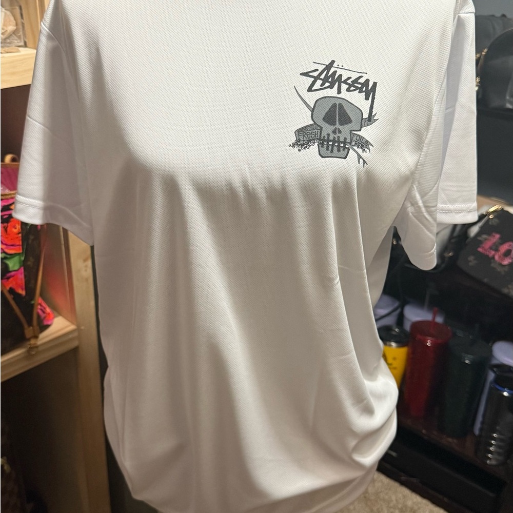 Nike White Skull Graphic Men's Tee